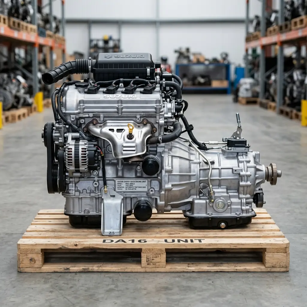 Suzuki Carry DA16 Truck Engine With Gear Box (4WD/2WD/Triptonic/Fully Auto Year-2023-2025)