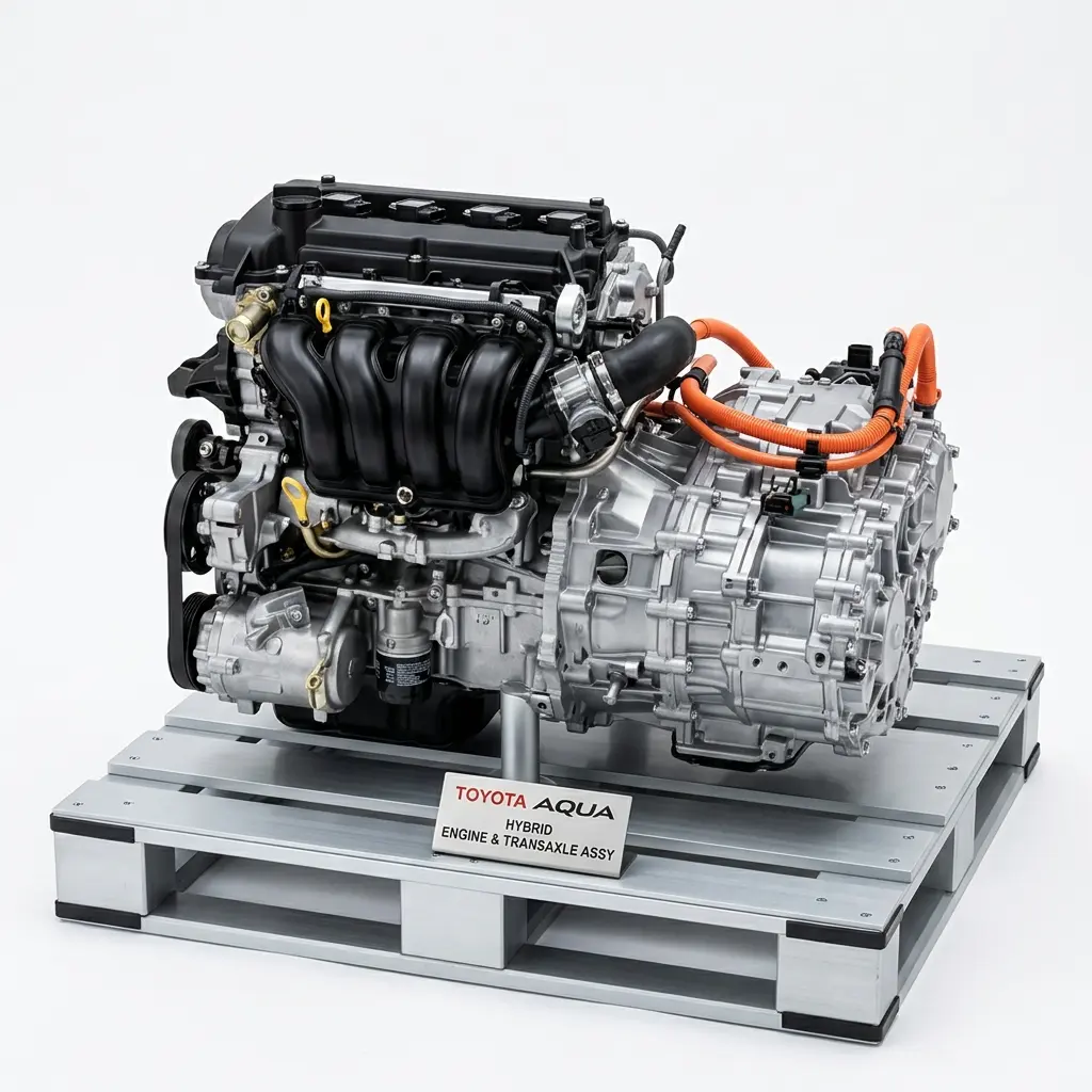 Toyota Aqua Engine With Gear Box Hybrid