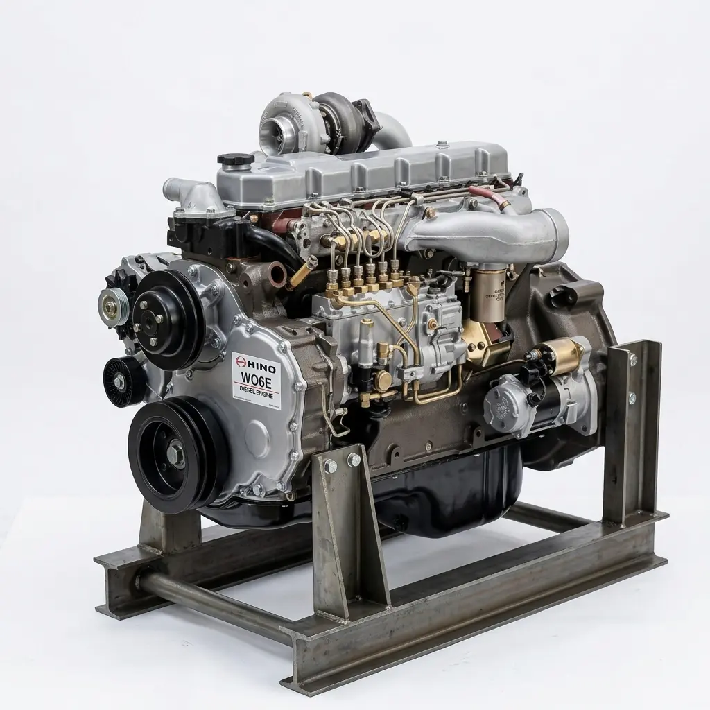 Hino W06E Commercial Diesel Engine | Heavy-Duty Medium-Class Workhorse